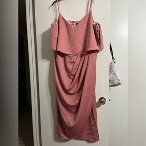 CITY CHIC women’s pink dress